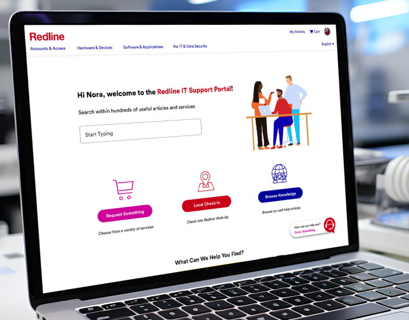 Redline IT Support Portal